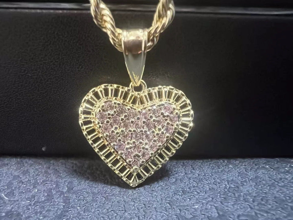 Rolex Heart Necklace
