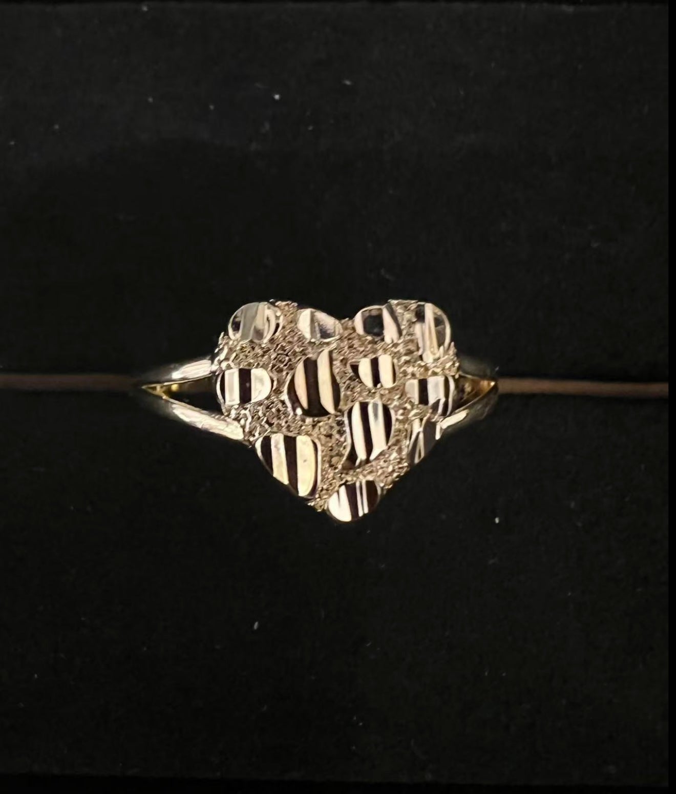 Nugget Heart Ring The Pynk Plug
