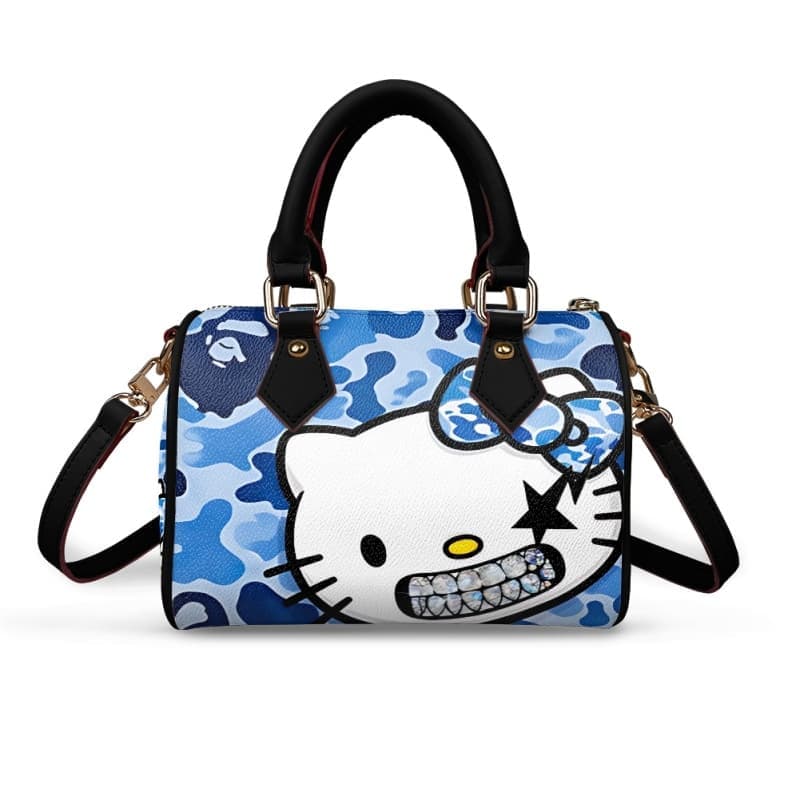 Blue Camo HK Purse