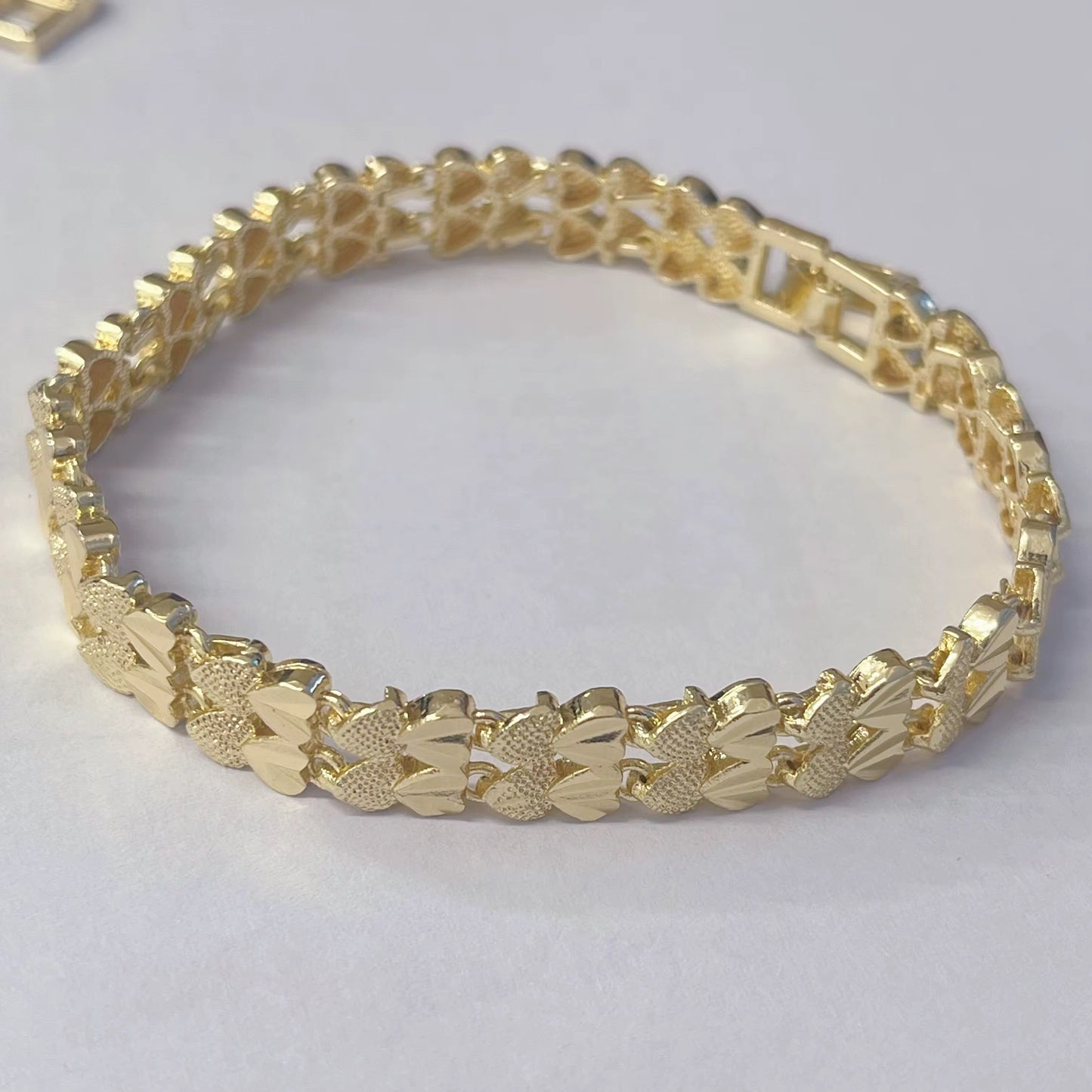 Double Heart Bracelet