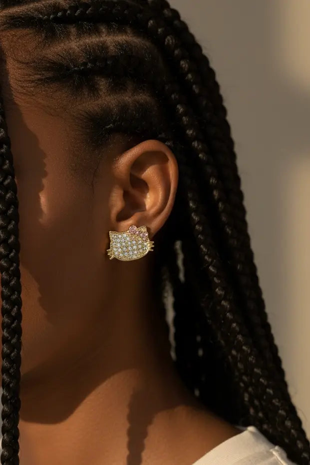 Hello Kitty Studs The Pynk Plug