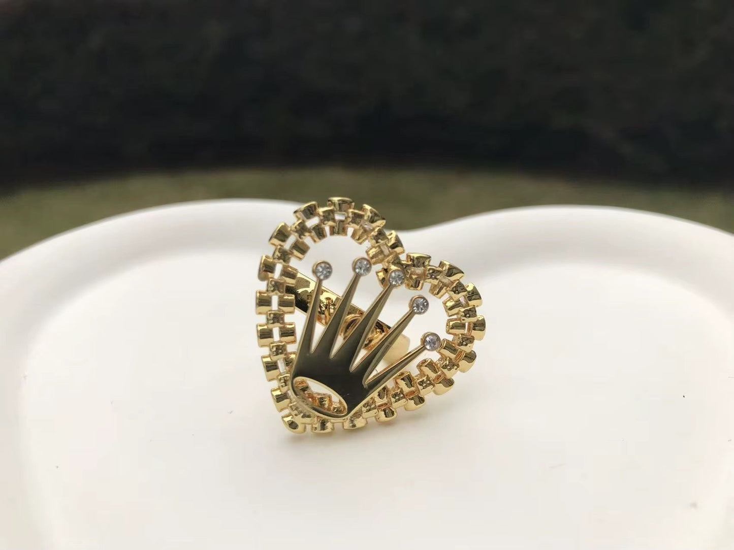 Crown Rollie Ring The Pynk Plug