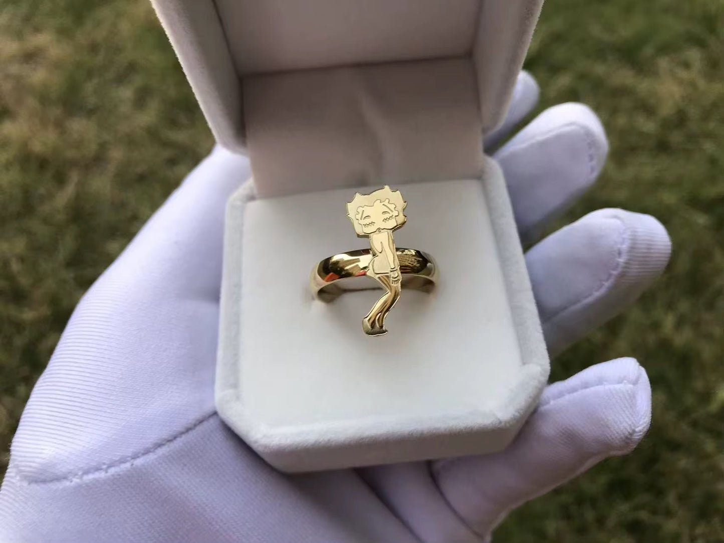 Betty Boop Ring The Pynk Plug