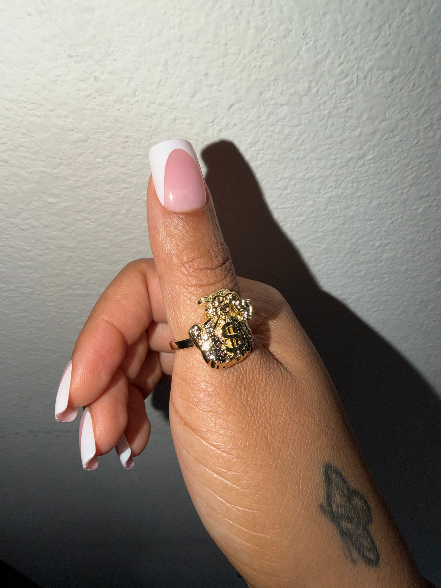 Money Bag Ring The Pynk Plug