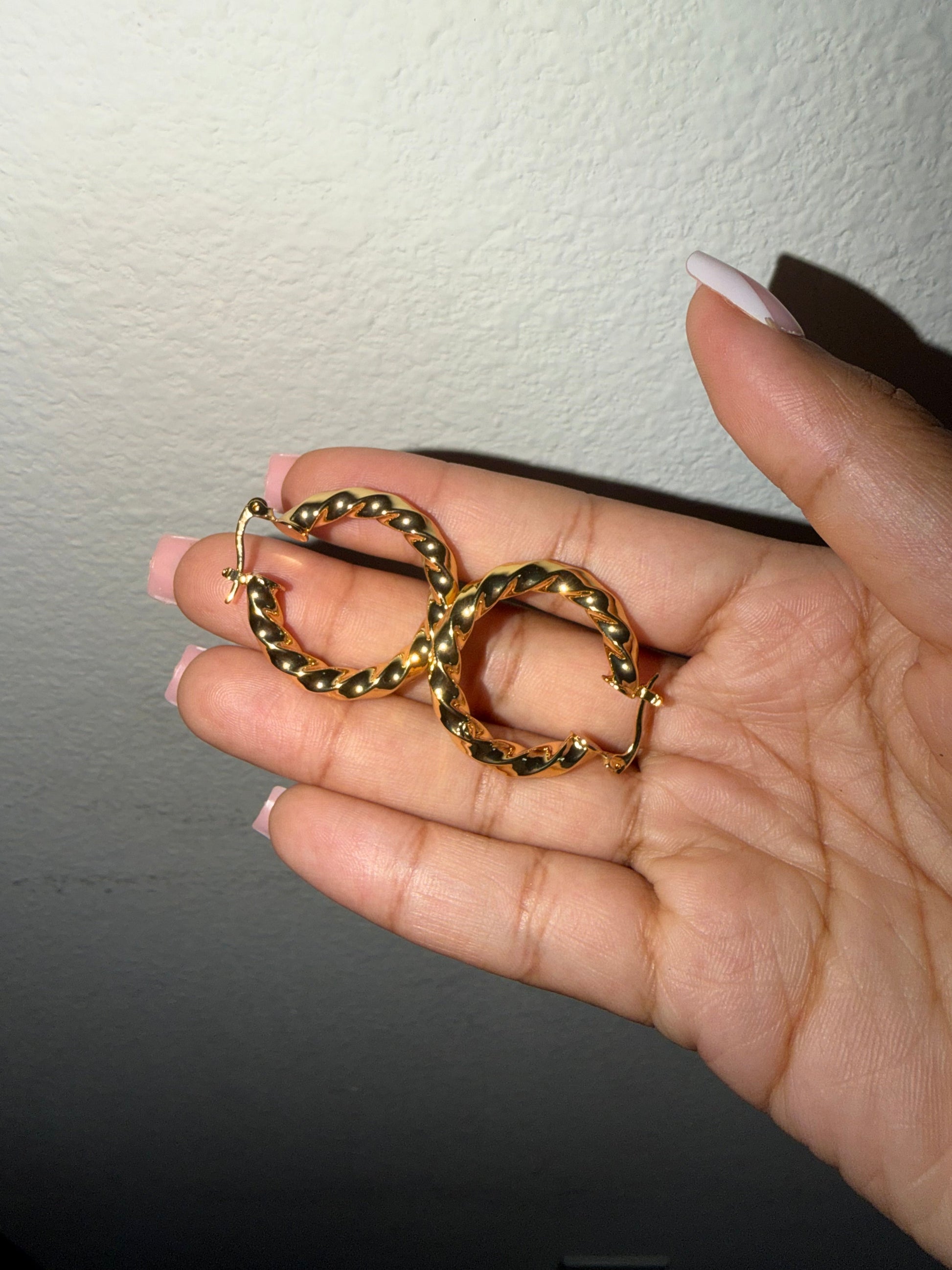 Gold Hoops The Pynk Plug