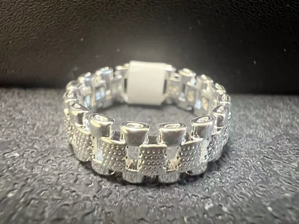 Silver Rolex Ring