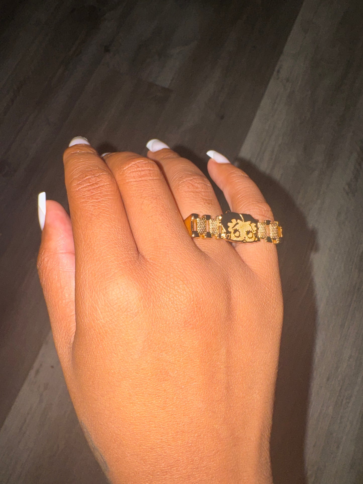 Betty Boop Double Ring