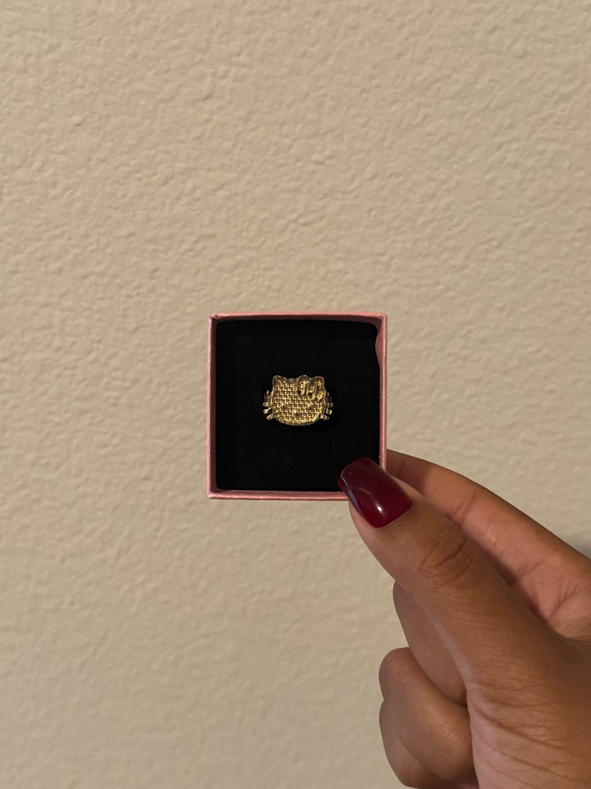 Small HK Face Ring (Rolex Band)
