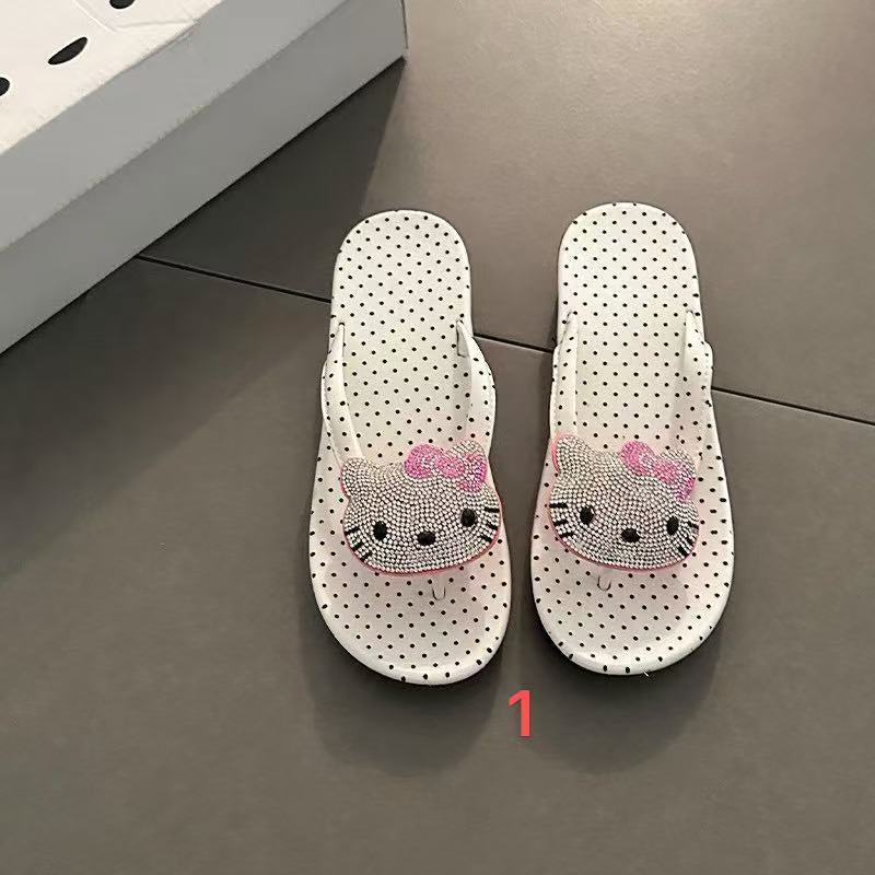 Polka Dot Hello Kitty Sandals (Women)