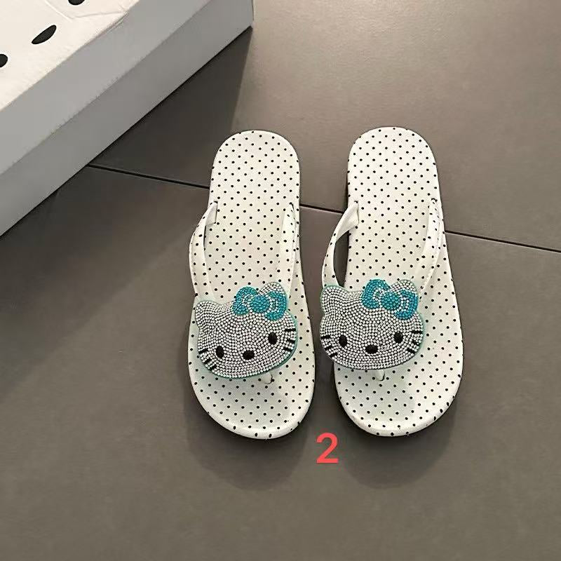 Polka Dot Hello Kitty Sandals (Women)