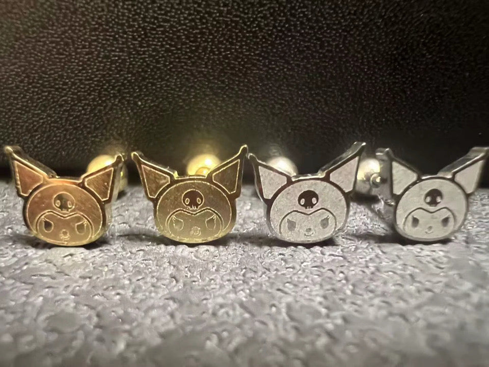 Kuromi Studs