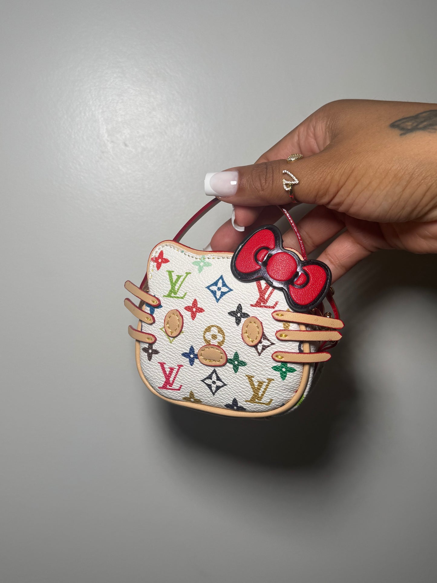 White HK Louis Bag
