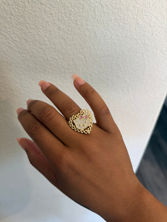 Hello Kitty Rolex Heart Ring The Pynk Plug