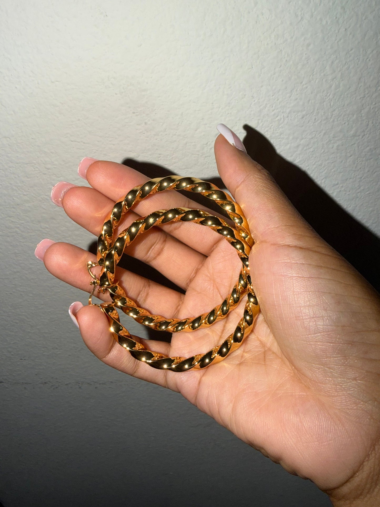 Gold Hoops The Pynk Plug