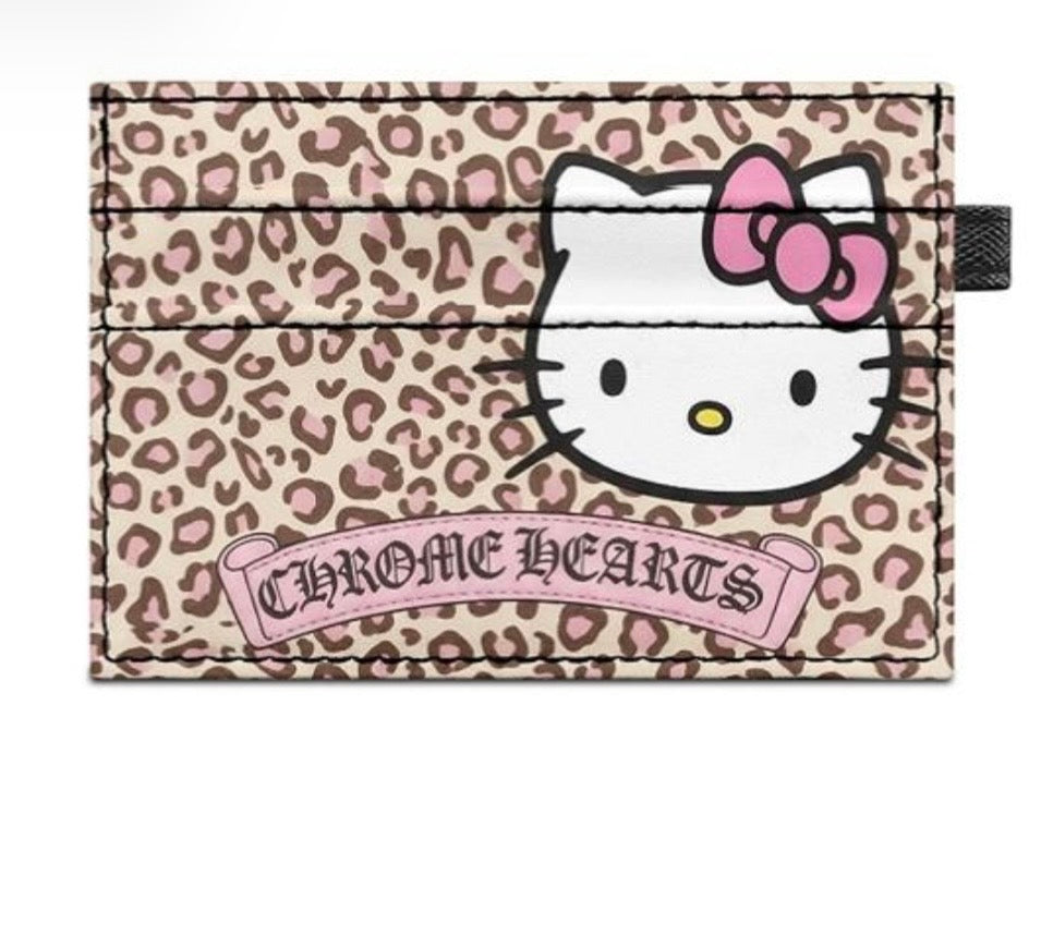 Chrome Hello Kitty Card Holder The Pynk Plug