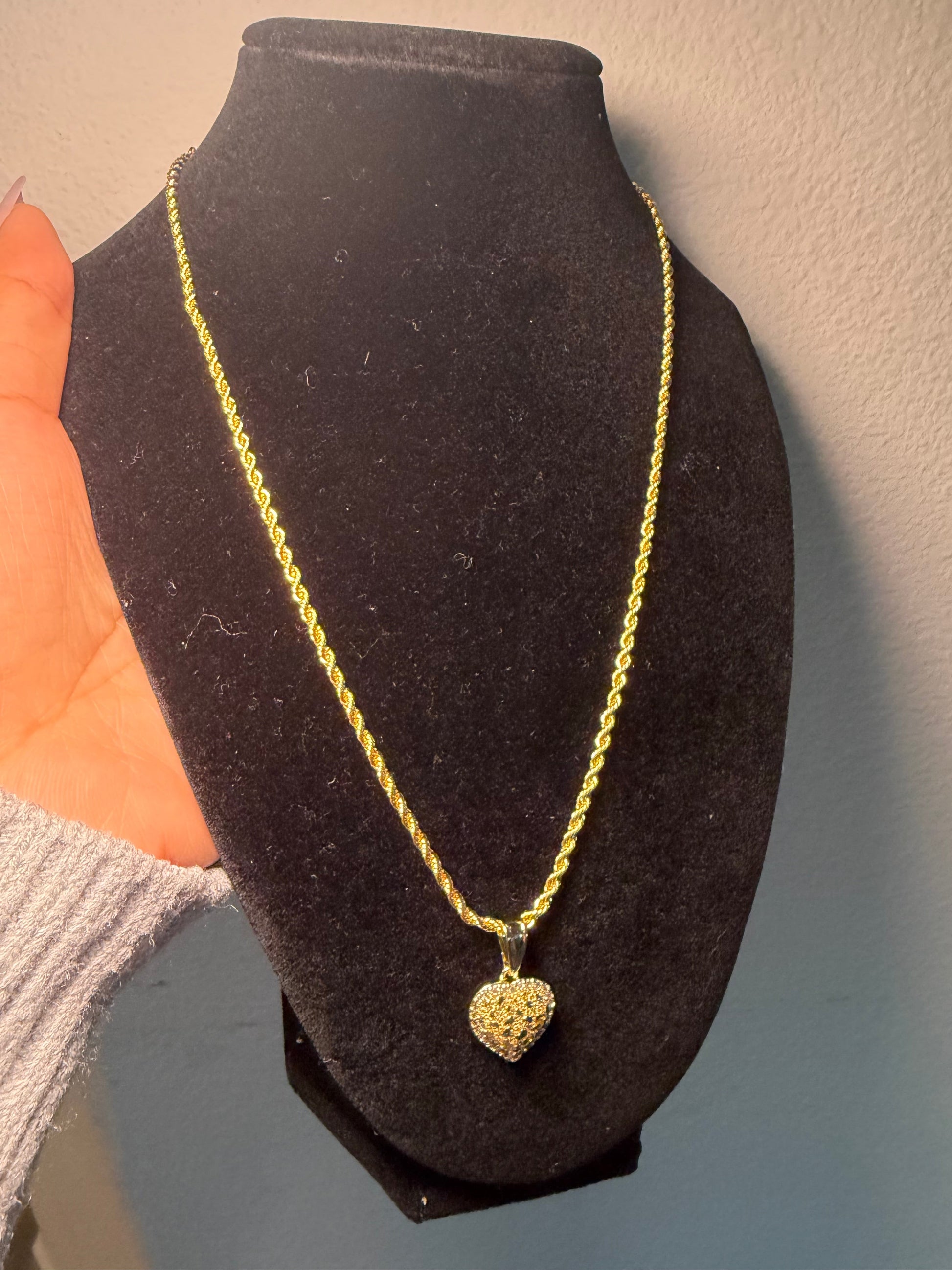 Diamond Cut Nugget Pendant The Pynk Plug