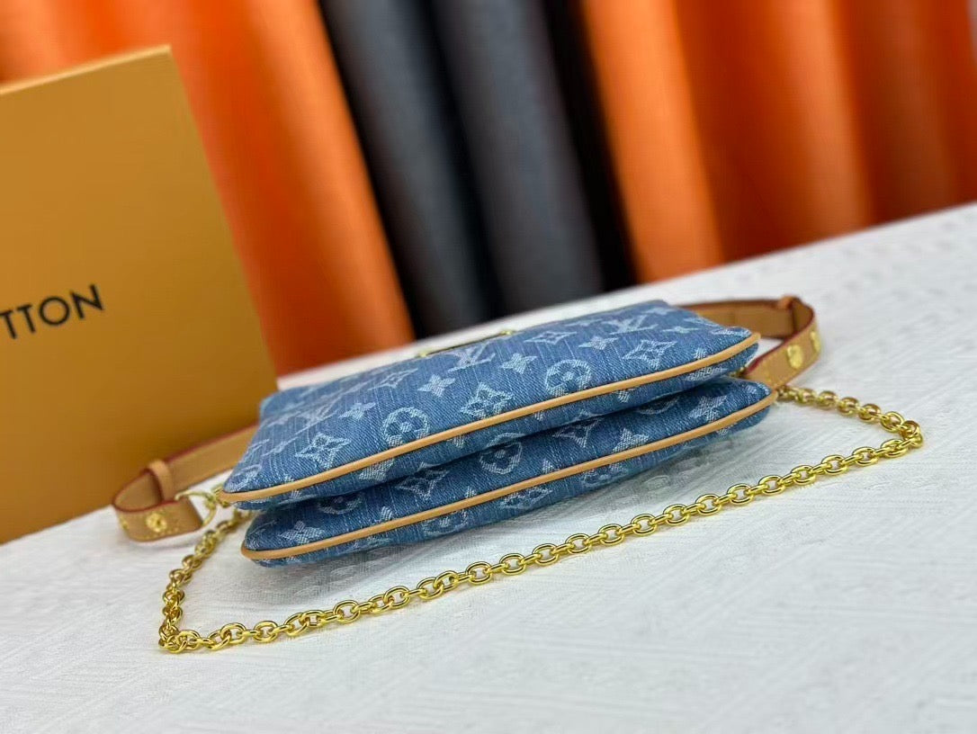 Denim LV Bag
