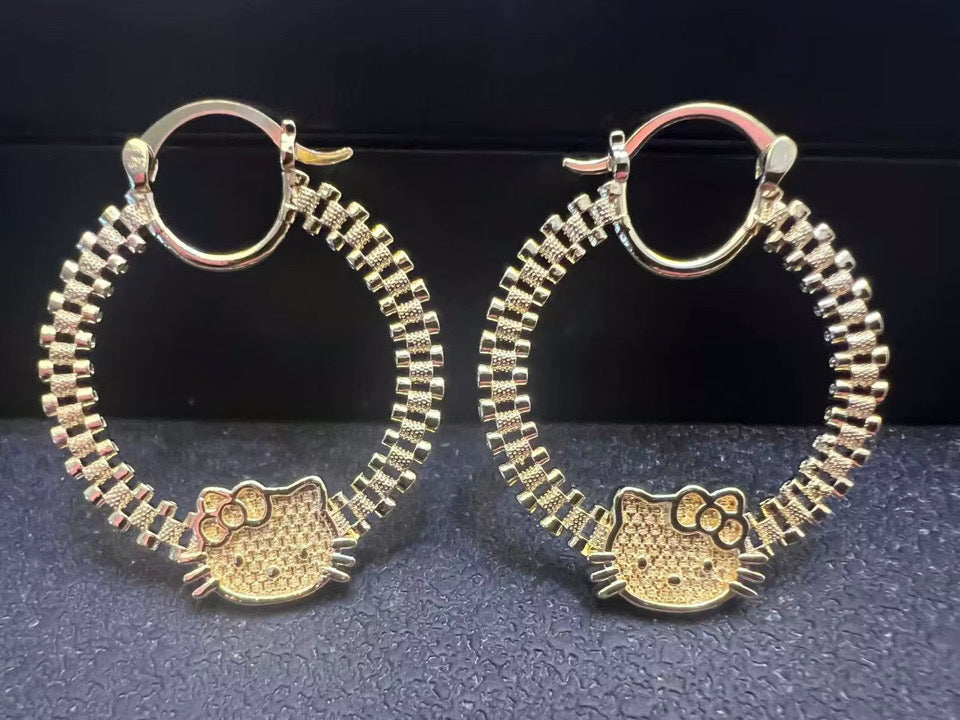 Hello Kitty Rolex Hoops