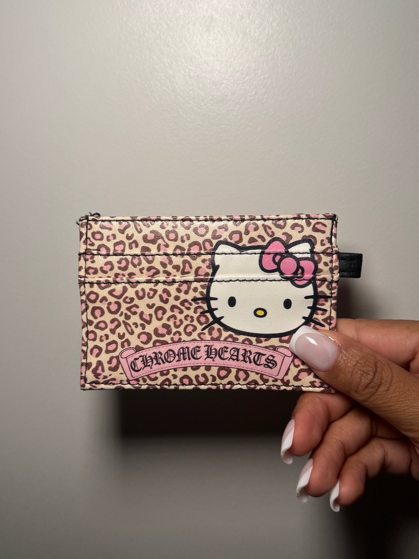 Chrome Hello Kitty Card Holder The Pynk Plug