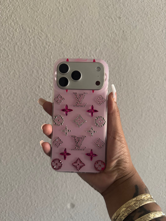 Pink LV Bling