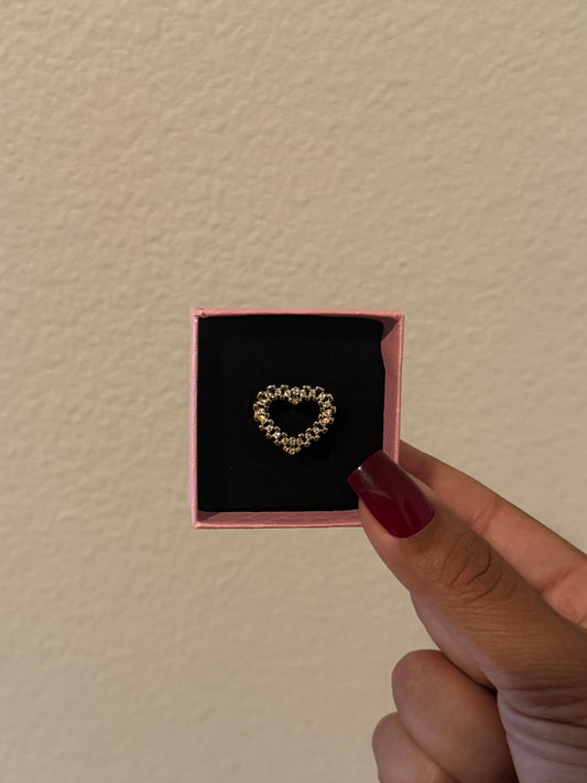 Small Heart Rolex Ring