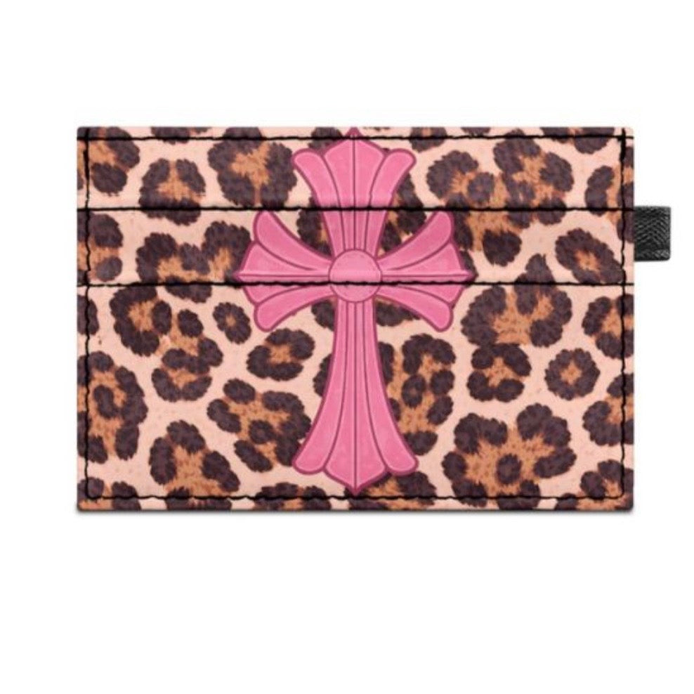Cheetah Chromeheart Cardholder The Pynk Plug