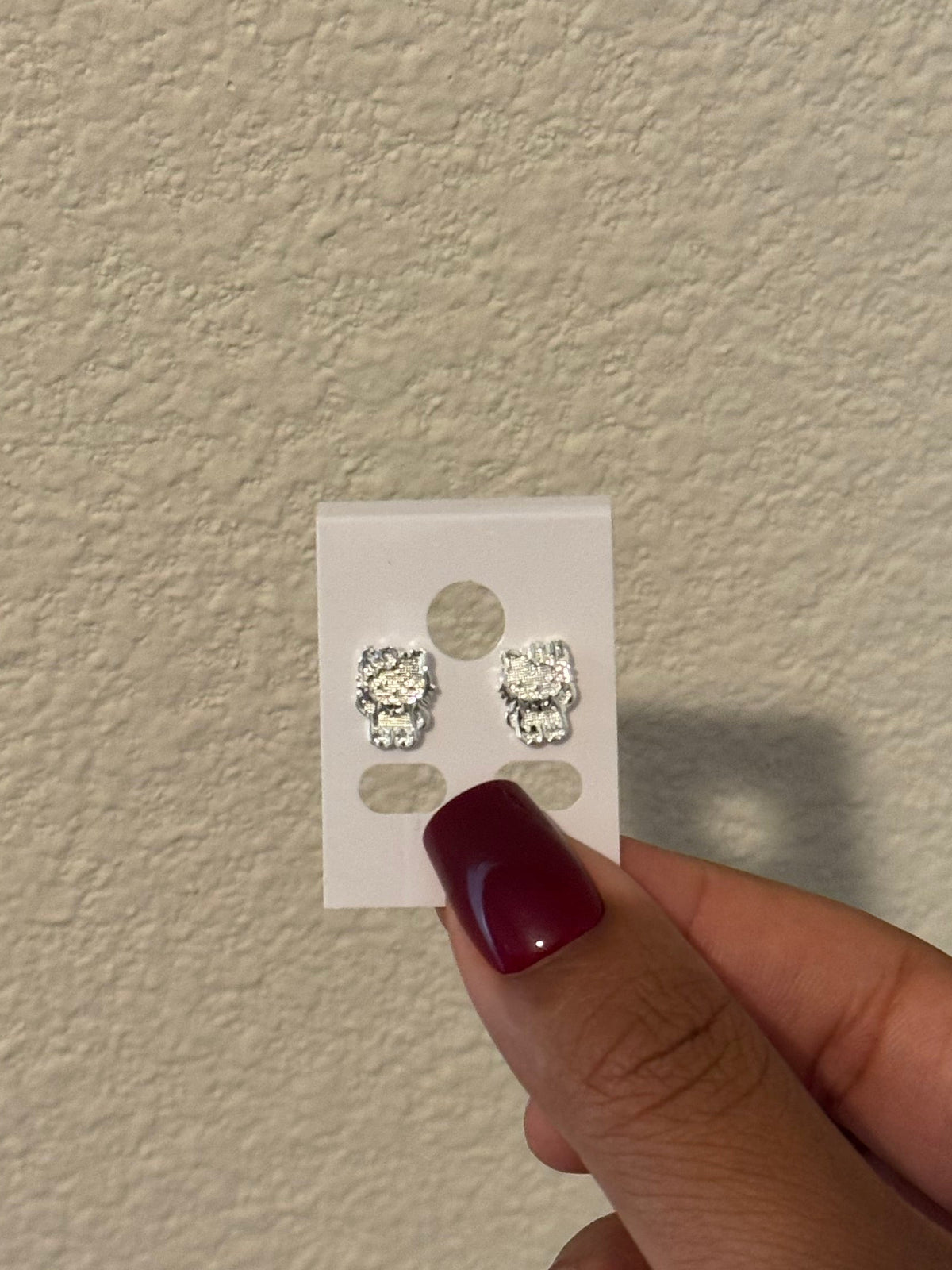 Silver Full Body HK Studs