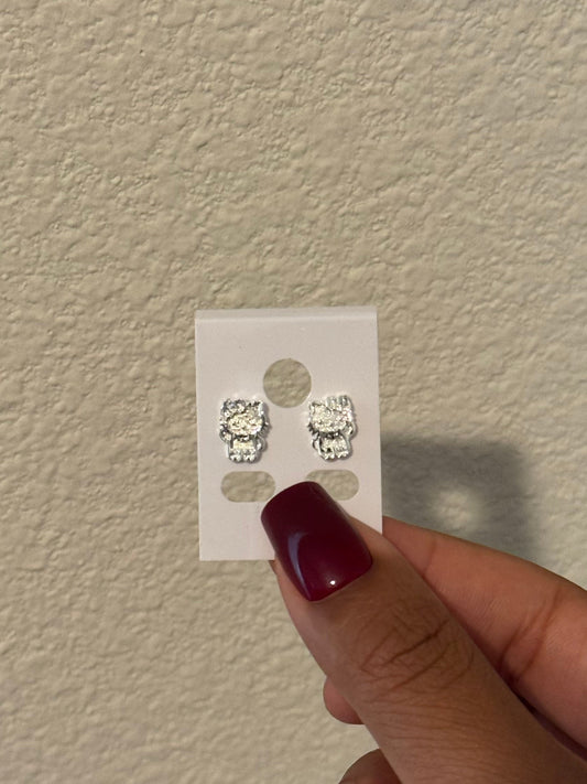 Silver Full Body HK Studs