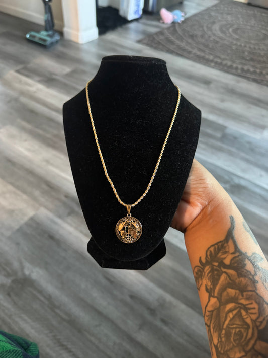 The World is Yours Necklace