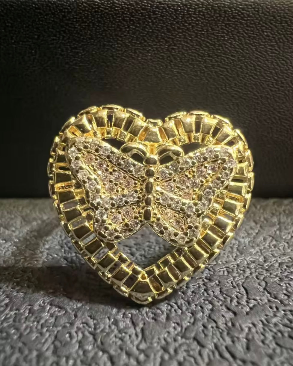 Butterfly Rolex Ring The Pynk Plug