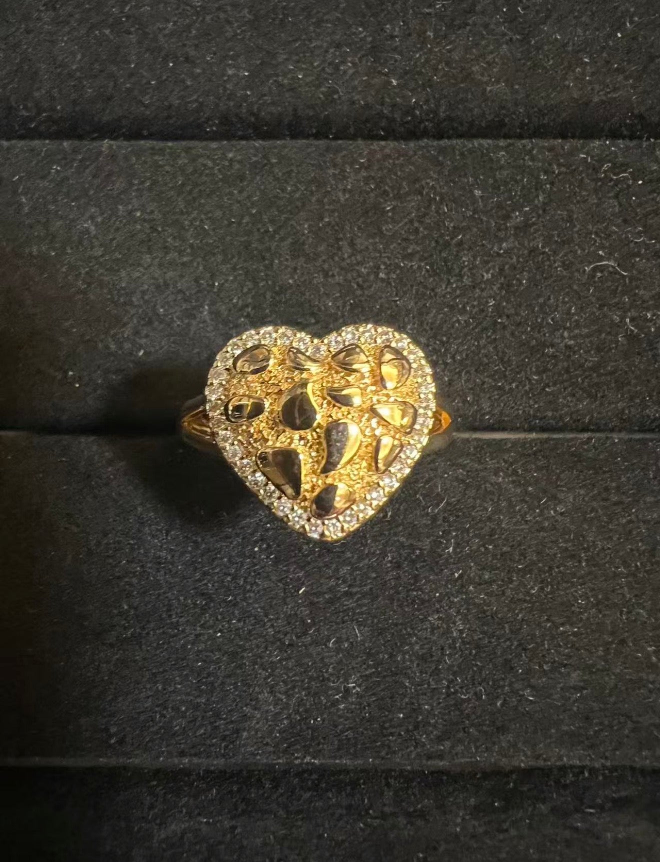 Nugget Heart Ring The Pynk Plug