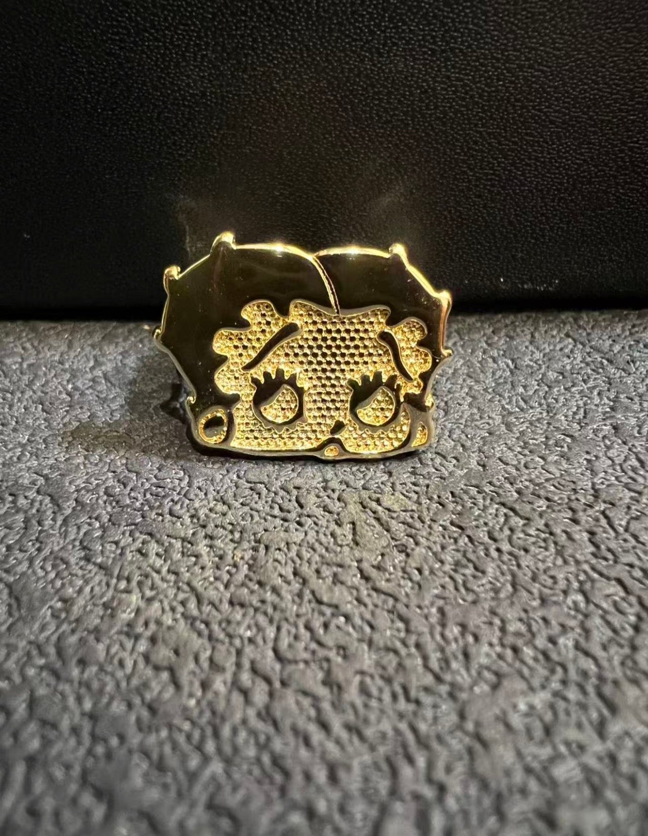 Diamond Cut Betty Boop Ring The Pynk Plug