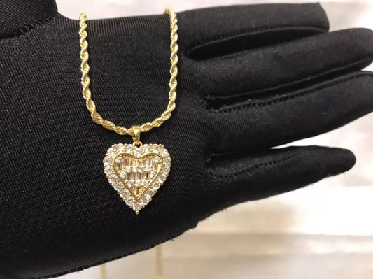 Diamond Heart Necklace