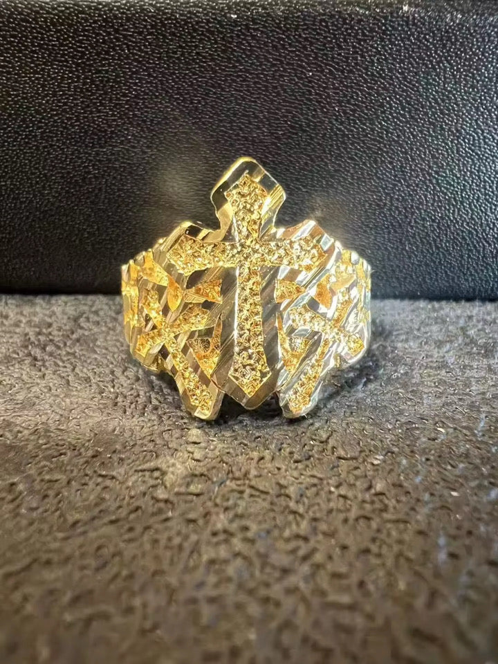Triple Cross Ring