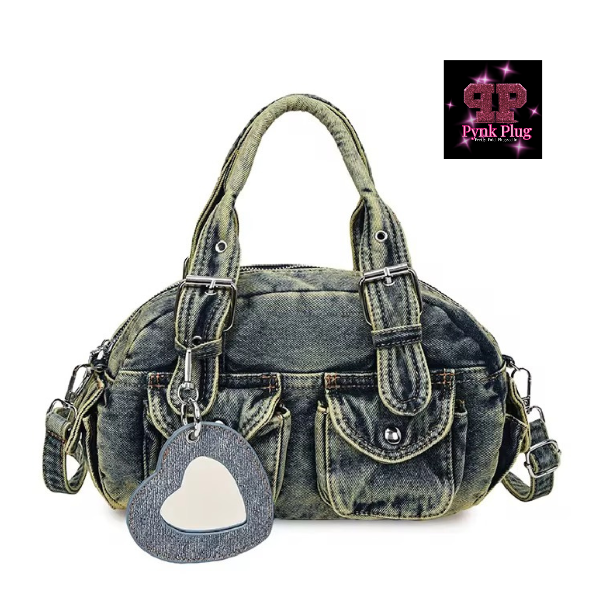 Blue Denim Y2K Purse