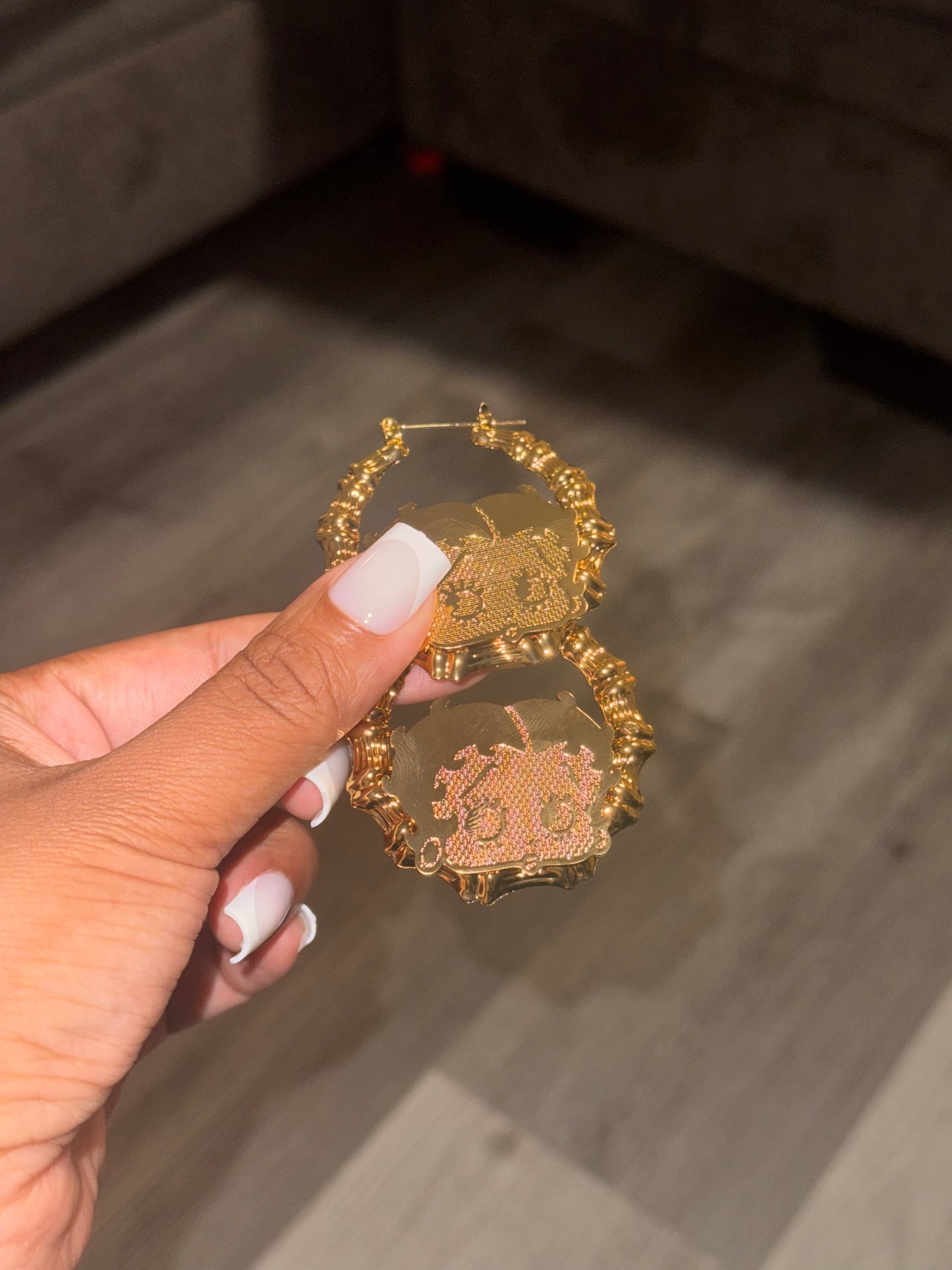 Betty Boop Hoop Earrings