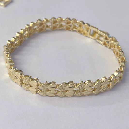 Double Heart Bracelet