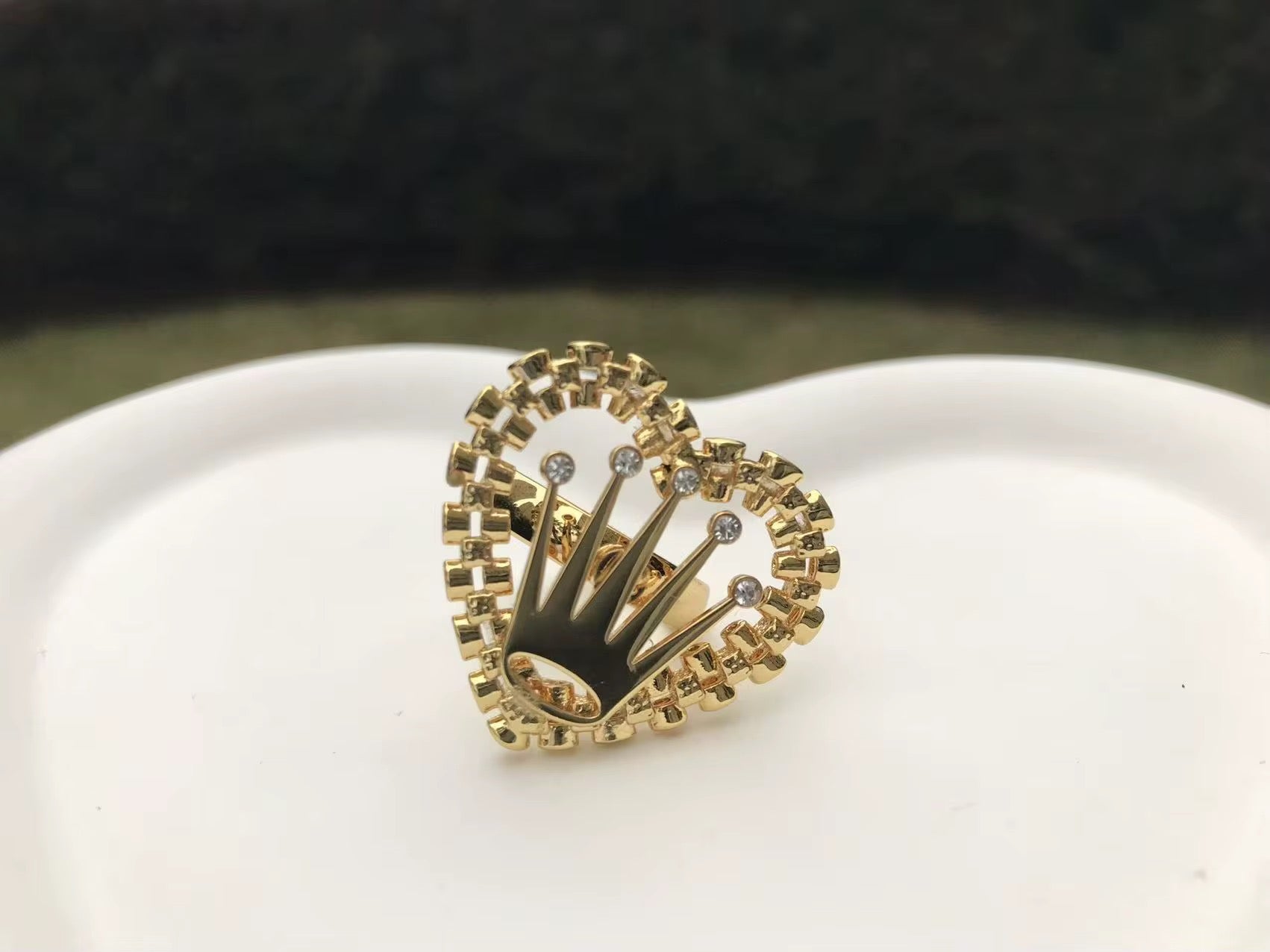 Crown Rollie Ring The Pynk Plug
