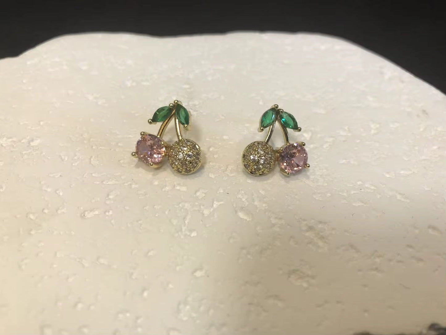 Cherry Earrings The Pynk Plug