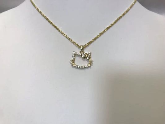 Open Face Hello Kitty Pendant The Pynk Plug