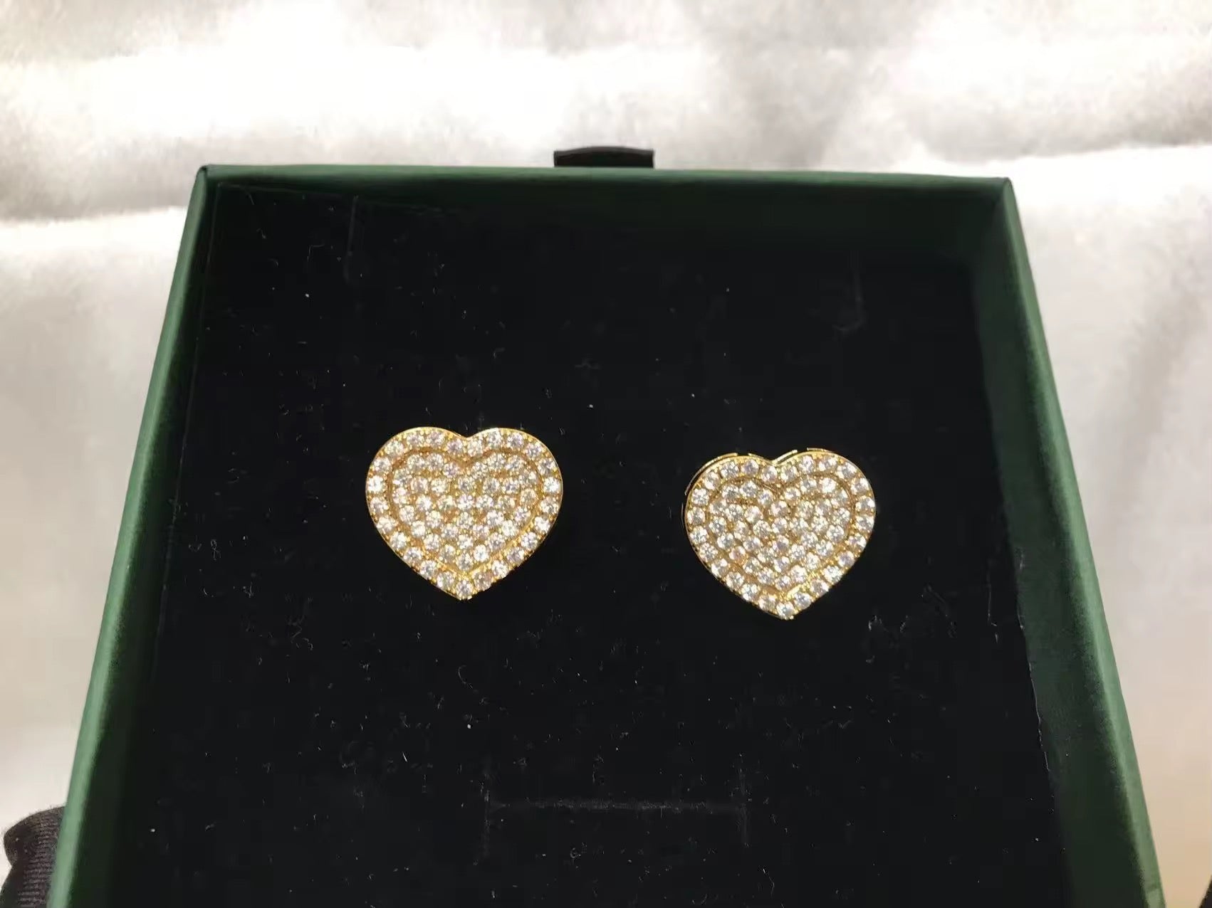 Heart Pendant Earrings The Pynk Plug