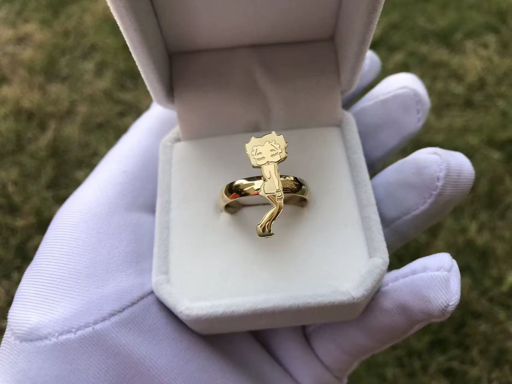 Betty Boop Ring The Pynk Plug