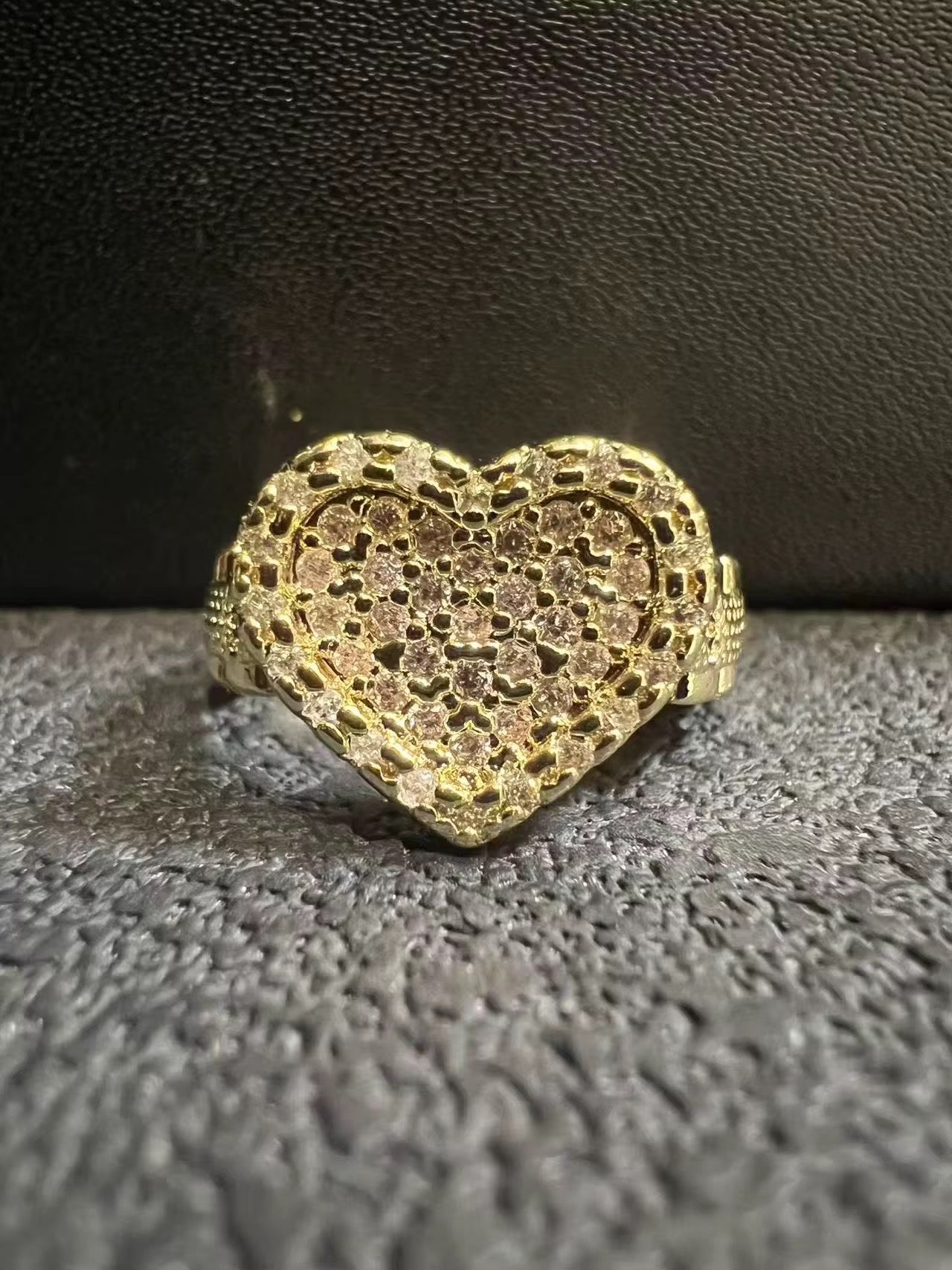 Nugget Heart Ring The Pynk Plug