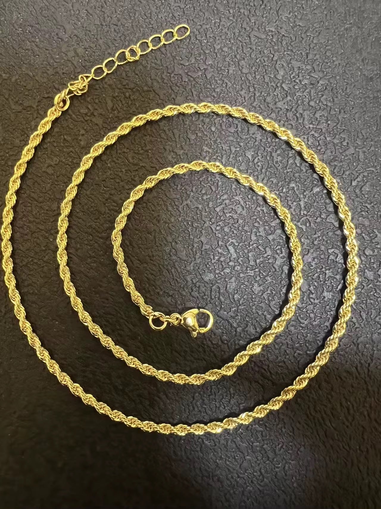 Rope Chain (No Pendant)(17inch) The Pynk Plug