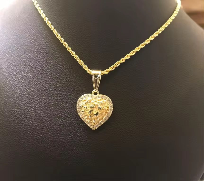 Diamond Cut Nugget Pendant The Pynk Plug