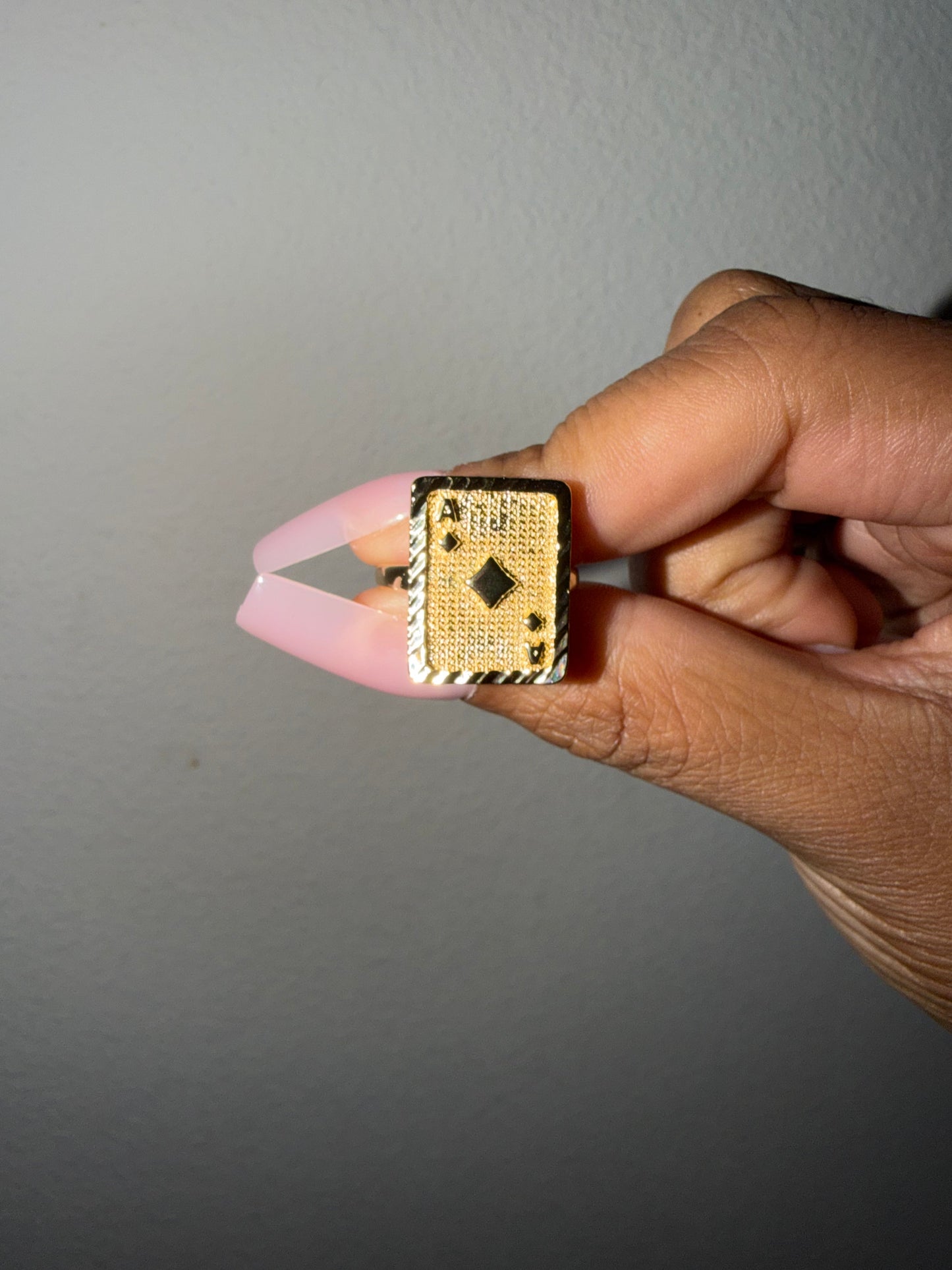 Ace of Diamonds Ring The Pynk Plug