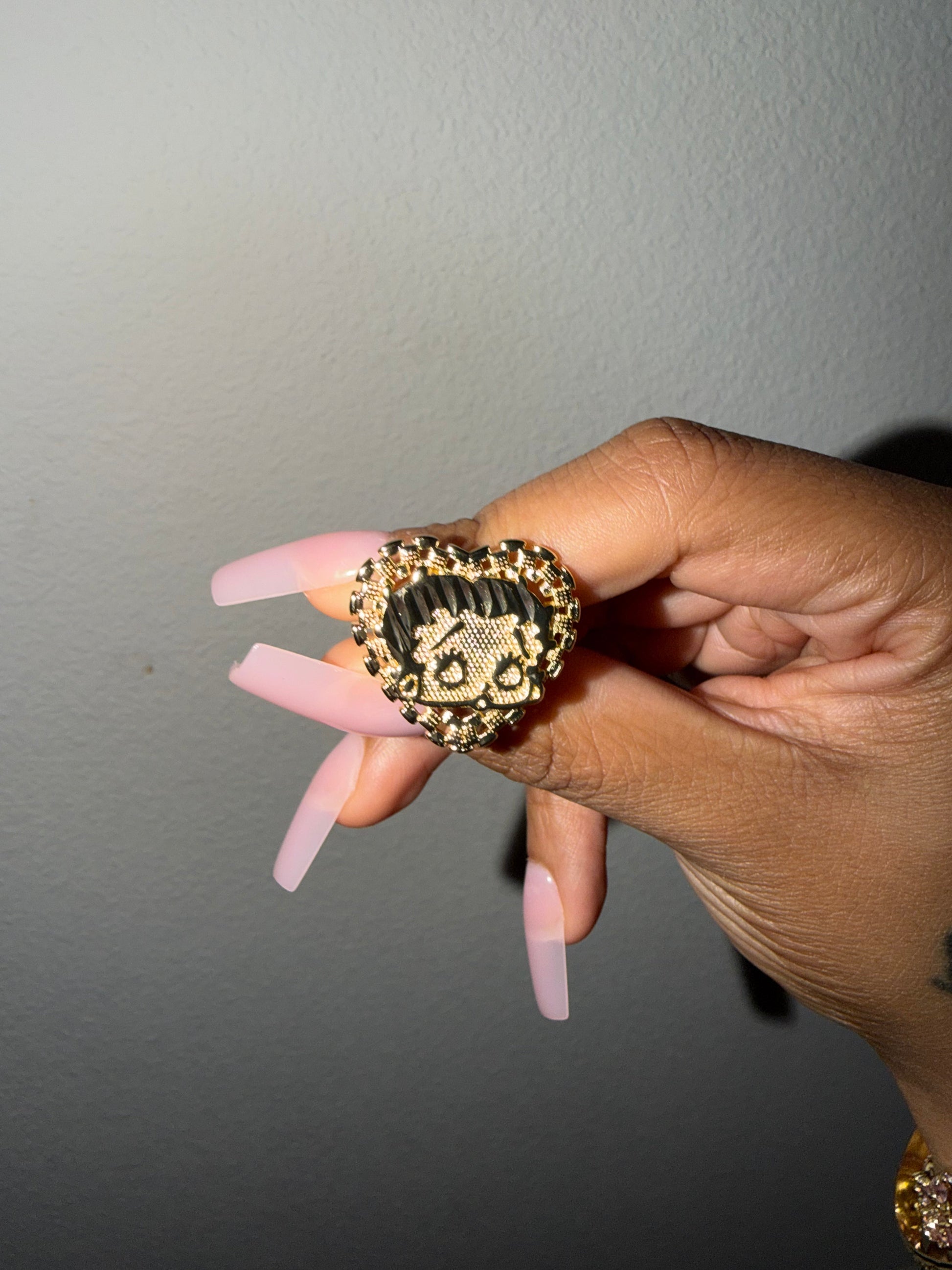 Betty Boop Rolex Ring The Pynk Plug
