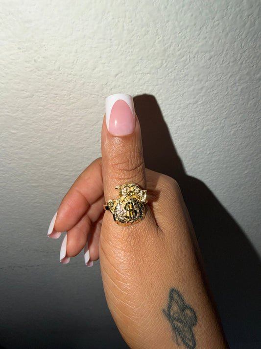 Money Bag Ring The Pynk Plug