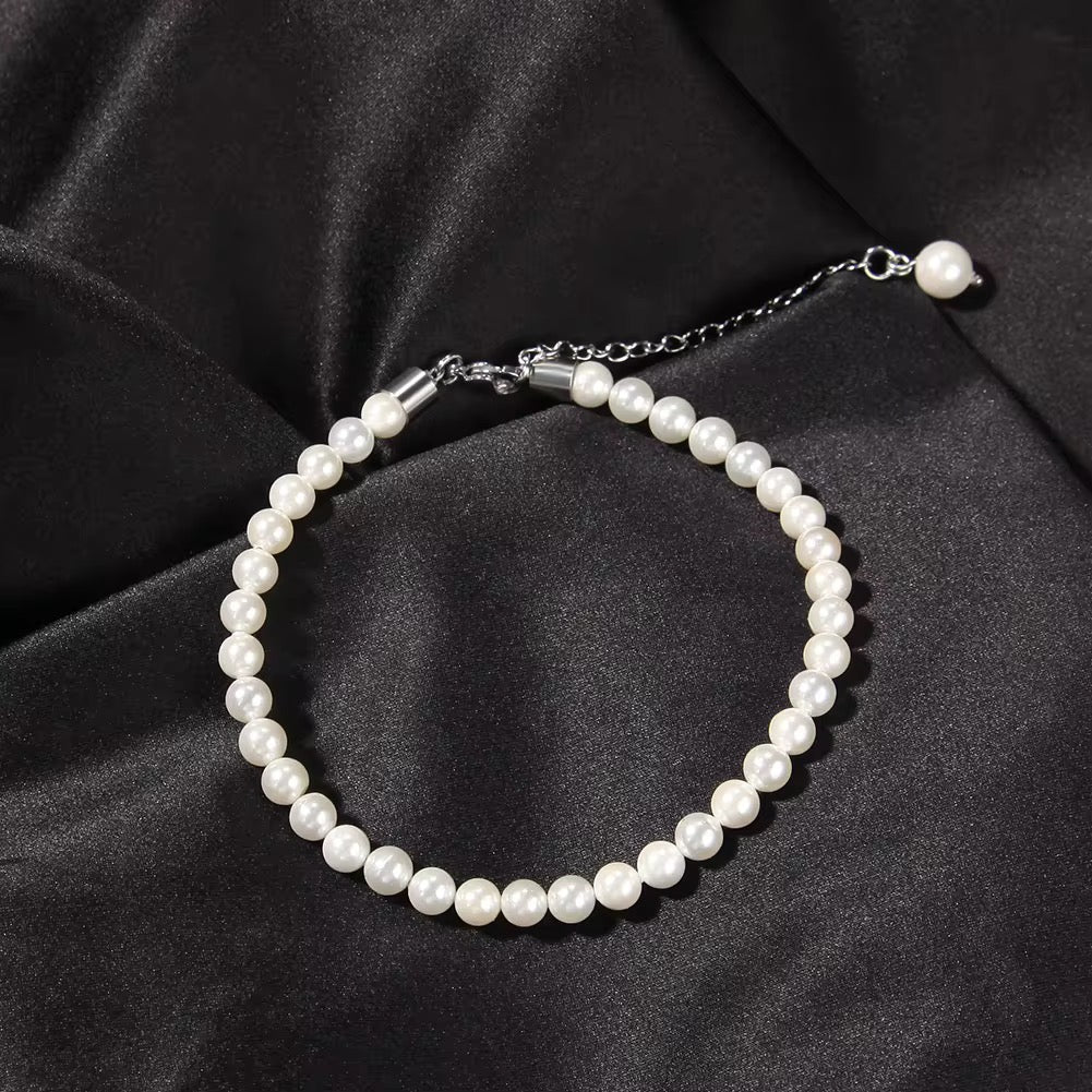 Pearl Anklet The Pynk Plug