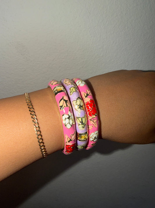 Flower Bangle Bundle